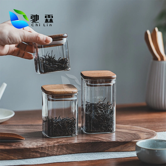 small glass food storage